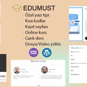 Edumust WordPress Eğitim Teması